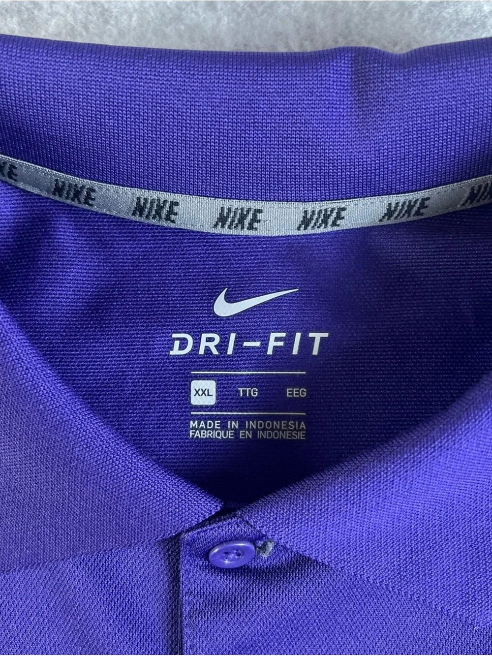 Washington huskies alumni Nike dri fit performance polo shirt men’s 2xl new
